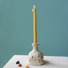Load image into Gallery viewer, Carved Candle Holder