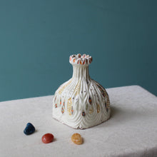 Load image into Gallery viewer, Carved Candle Holder